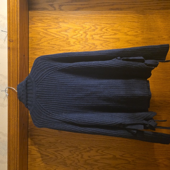 Ugg Turtleneck Sweater With Side Ties - Picture 2 of 4